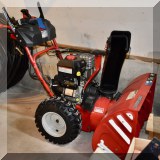 L02. Troy-Bilt 30” snowblower. Model #31AH5ZQ5711. 